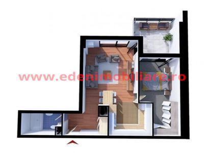 Apartament 2 camere de vanzare in Cluj, zona Gheorgheni, 83650 eur