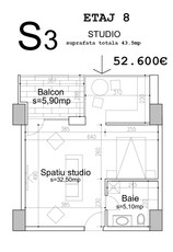 STUDIO in Danubius Towers (Comision 0!)