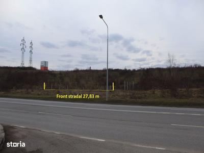 Vând teren intravilan 4.630mp Hunedoara-Izvor, front stradal 27,83 m