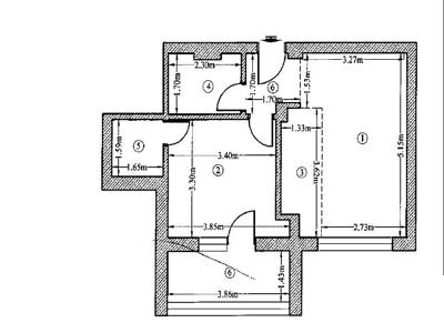 Apartament bloc nou,1/7,52mp,zona Billa