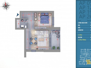 Apartament 2 Camere Mutare Rapida -Finalizare Decembrie 2024