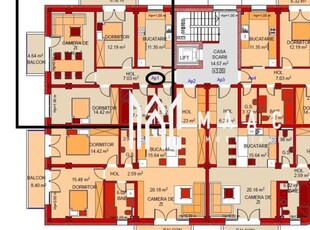 Apartament 3 camere | Etaj 1 | Dezvoltator | LA CHEIE