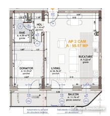 3 camere etaj 2 centrala termica 10 min Metrou Piata Sudului