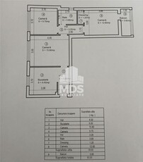 Etaj intermediar in bloc de caramida, ultracentral