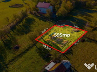 Teren de 595 mp/ Intravilan/ Tohanita/ Curti Constructii