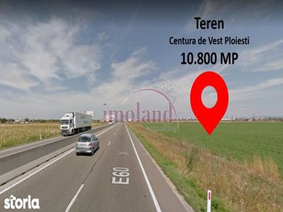 Teren - 10800 mp - Centura de Vest-Ploiesti