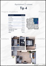 Apartament 2 camere - bloc nou - loc de parcare - Timisoara Nord - 99.700 euro