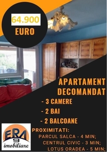 Apartament 3 camere, Bloc PC, Velenta, Str. Eftimie Murgu