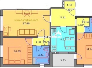 Apartament de 3 camere Titan Grigorescu Metrou piata