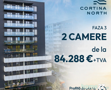 Apartamente premium cu 2 camere | CORTINA NORTH | Faza 3 - 2B1
