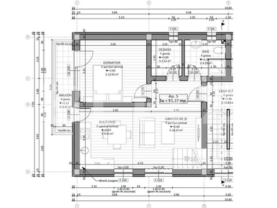 Apartament cu 5 camere, spatios 95mp, parcare privata, Apahida central