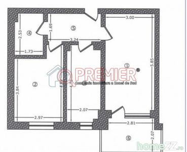 Brancoveanu - 2 Camere - Comision 0