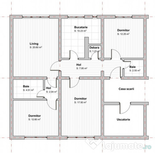 DEMOCRATIEI 4 camere parter/4, 92 mp utili la 98000 euro