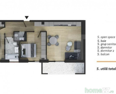 0 comision! 3 camere finisat