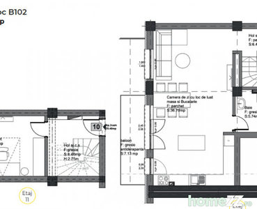 Apartament 2 camere in bloc nou