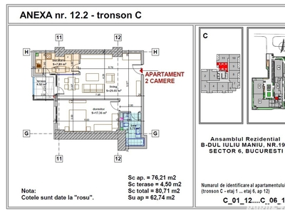 Apartament 2 camere zona Lujerului Iuliu Maniu(cu parcare -optionala)