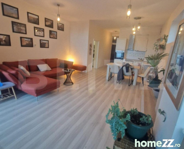 Apartament 3 camere 74 mp - cu 40 mp curte- senzational zona