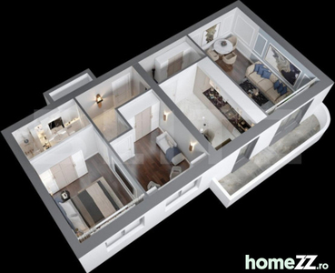 Apartament premium de 3 camere