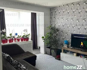 COLOSSEUM: Apartament 2 camere semidecomandat - zona Garii