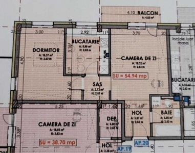 Apartament de vanzare 2 camere, APCJ243752FLO