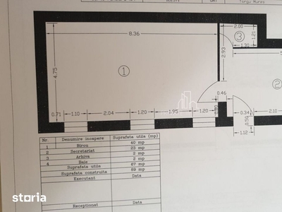 Spațiu de Birouri 67 Mp De Inchiriat, Piata Trandafirlor, Ultracentral