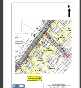 Teren intravilan 2 parcele construibile de 700 mp , zona Baciu