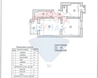 Apartament 2 camere vanzare in bloc de apartamente Bucuresti, Gara de Nord