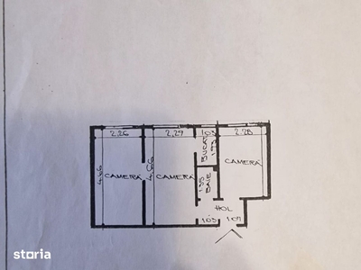 Apartament 3 camere bucatarie inchisa metrou Nicolae Teclu