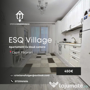 Se închiriază apartament 2 camere – ESQ Village