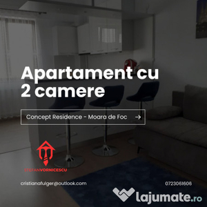 Se închiriază: apartament modern cu 2 camere Open Space - Moara de Foc