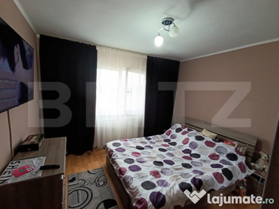 Apartament 2 camere , etaj 3 , balcon .