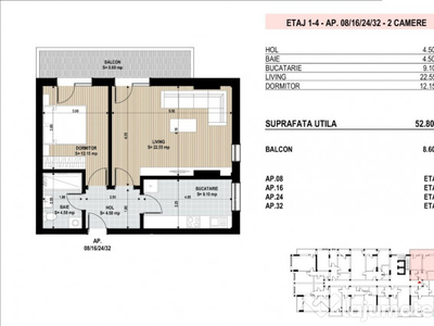 Apartament 2 Camere Nou Confort 1 Bucuresti Berceni-Brancoveanu