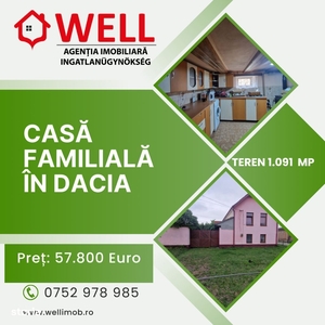 De vânzare casă familială în Dacia.