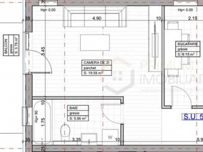 GIROC - 2 Camere - ETAJ 1 - Decomandat - Bloc nou