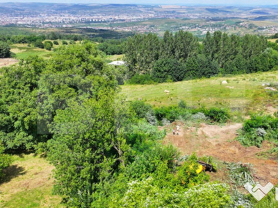 Teren intravilan, 1487mp, cu panorama spre Cluj, in Feleacu