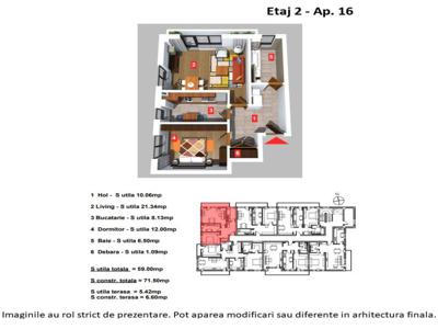 Apartament 2 camere - Pallady - Nicolae Teclu - Estimobiliar