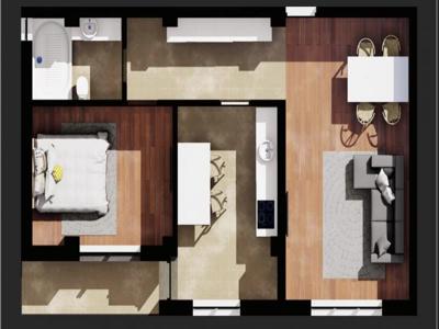 Apartament nou de vanzare, 2 camere, 66 mp, Bucium, Visani, Cod 145165