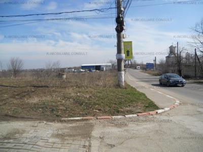 Balotesti str. Florilor teren 400 mp strada asfaltata cu utilitati