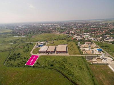Teren industrial 3 000 mp in Parcul Industrial UTA2 #Arad