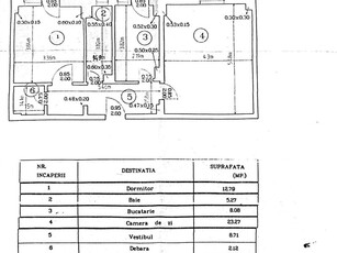 Apartament 2 camere Ion Mihalache Domenii 2 camere confort 1 decomandat eta