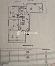 Apartament 3 camere, 2 bai, etaj intermediar zona Moara de Foc !