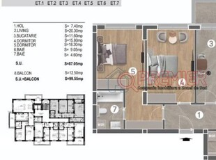 Bloc Finalizat Delta Vacaresti 3 Camere LUX - Metrou Piata Sudului