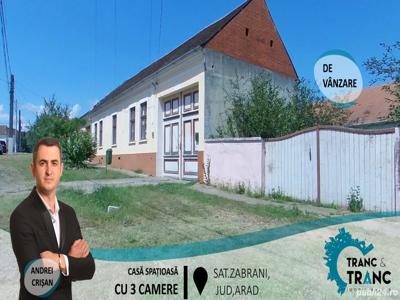 Casă spațioasă cu 3 camere în Zabrani (ID:27472)