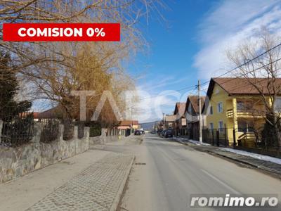 Teren de vanzare 450mp cu toate bransamente in Talmaciu jud Sibiu
