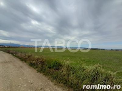 Teren intravilan 8.000 mp 2 fronturi de 35 m fiecare Turnisor Sibiu