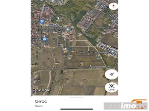 Teren intraviilan 610mp Giroc Pepiniera Horticultura str Poienitei