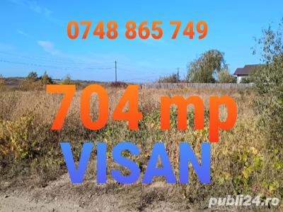 VISAN 704 mp teren intravilan