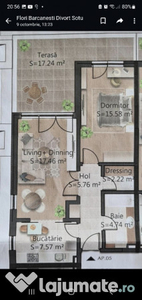 Apartament 2 camere 2022 situat în White Tower, P/9