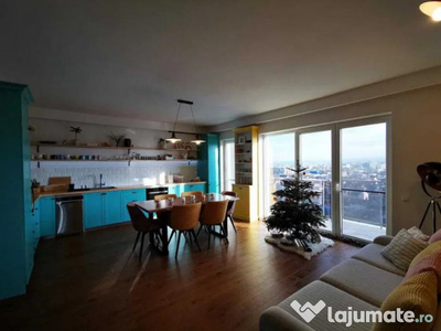 Apartament ultramodern de 4 camere, 94mp, terasa de 40mp, zo