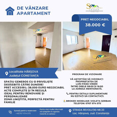 Apartament de vânzare – Hârșova